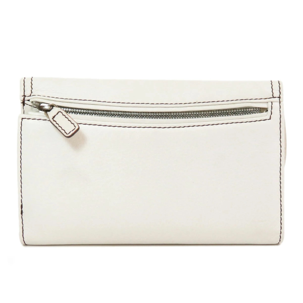 Dior leather long Christian Wallet Black